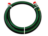 1-1/2" X 12' NH3 Nylon Braid Pre-coupled Hose Assembly - Parker 7262 Series-Mid-South Ag. Equipment
