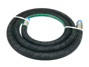 1" X 15' NH3 Nylon Braid Pre-coupled Hose Assembly - Parker 7262 Series-Mid-South Ag. Equipment