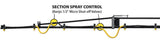 18 Ft. Flex Spray Pattern Boom (20 In. Spacing)-Mid-South Ag. Equipment