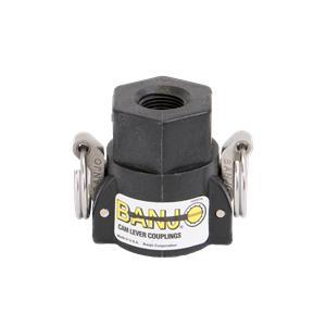 Banjo 075D3/8 - 3/4" Female Coupler x 3/8" Female Thread with 300 Max PSI-BANJO-Mid-South Ag. Equipment