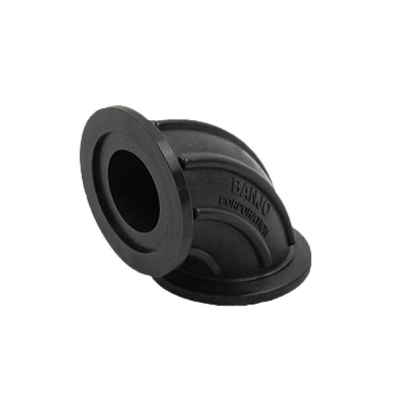 Banjo 1" Flange x Flange Sweep-Mid-South Ag. Equipment