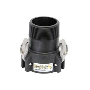 Banjo 303B - 3" Female Coupler x 3" Extended Male Thread with 75 Max PSI-BANJO-Mid-South Ag. Equipment