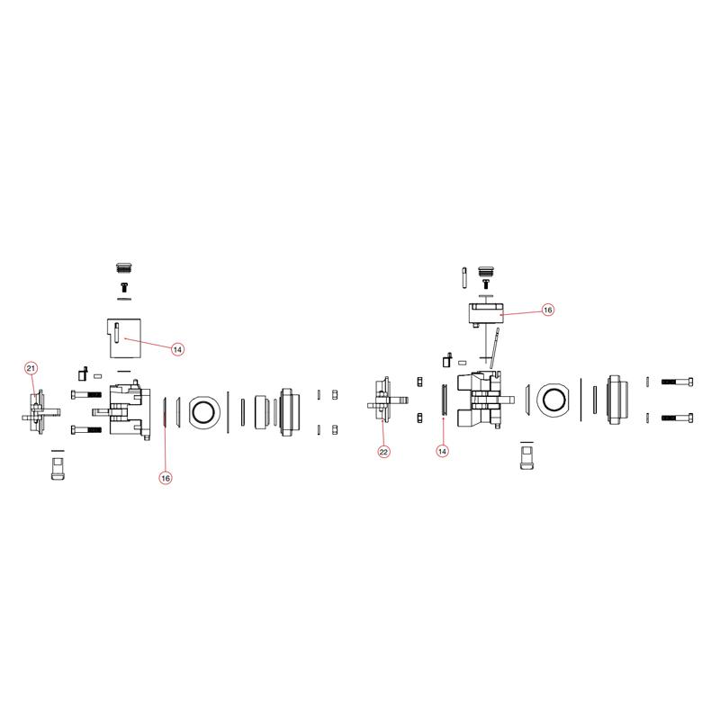 Banjo DM20294A - FKM (viton type) Face Seal-Mid-South Ag. Equipment