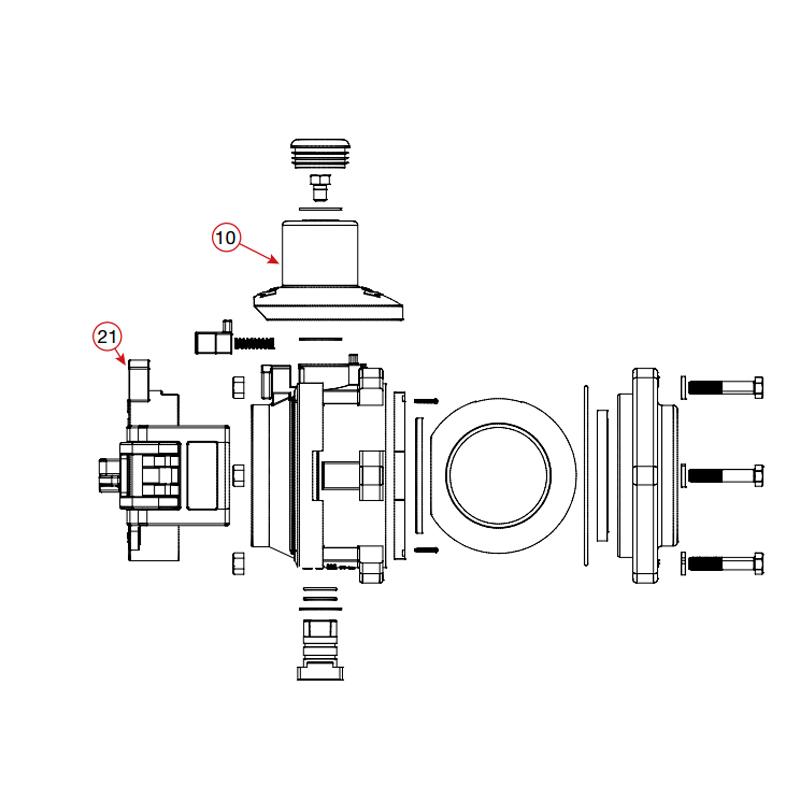 Banjo DM35200 - Dry Disconnect Repair Kit-Mid-South Ag. Equipment