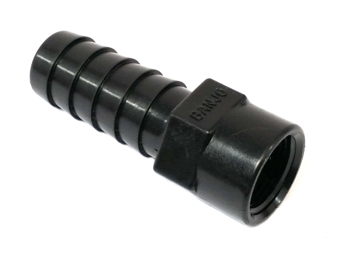 Banjo HBF100 - 1" FPT X 1" Poly Hose Barb - Schedule 80-Mid-South Ag. Equipment