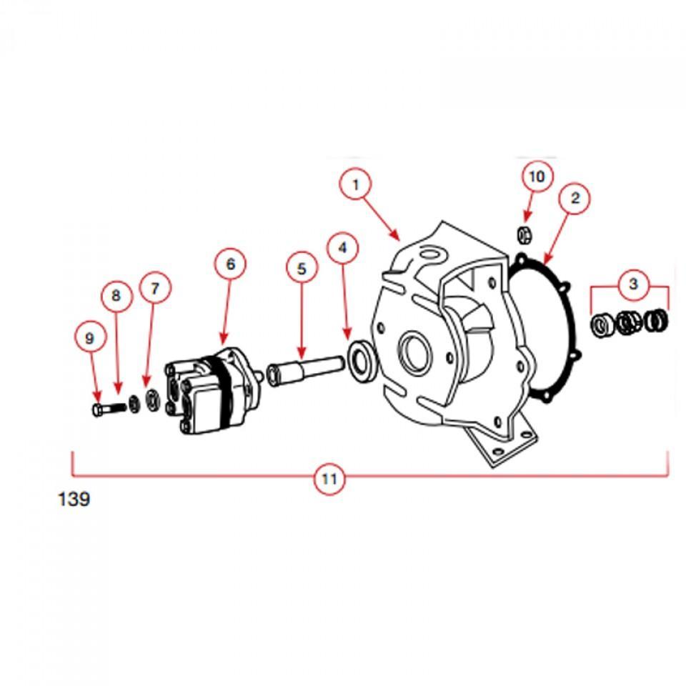 Banjo HY1001 - Hydraulic Adapter Repair Kit-Mid-South Ag. Equipment
