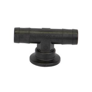 Banjo M100100HBT - 1" Flange x 1" Hose Barb Tee with 300 Max PSI-BANJO-Mid-South Ag. Equipment