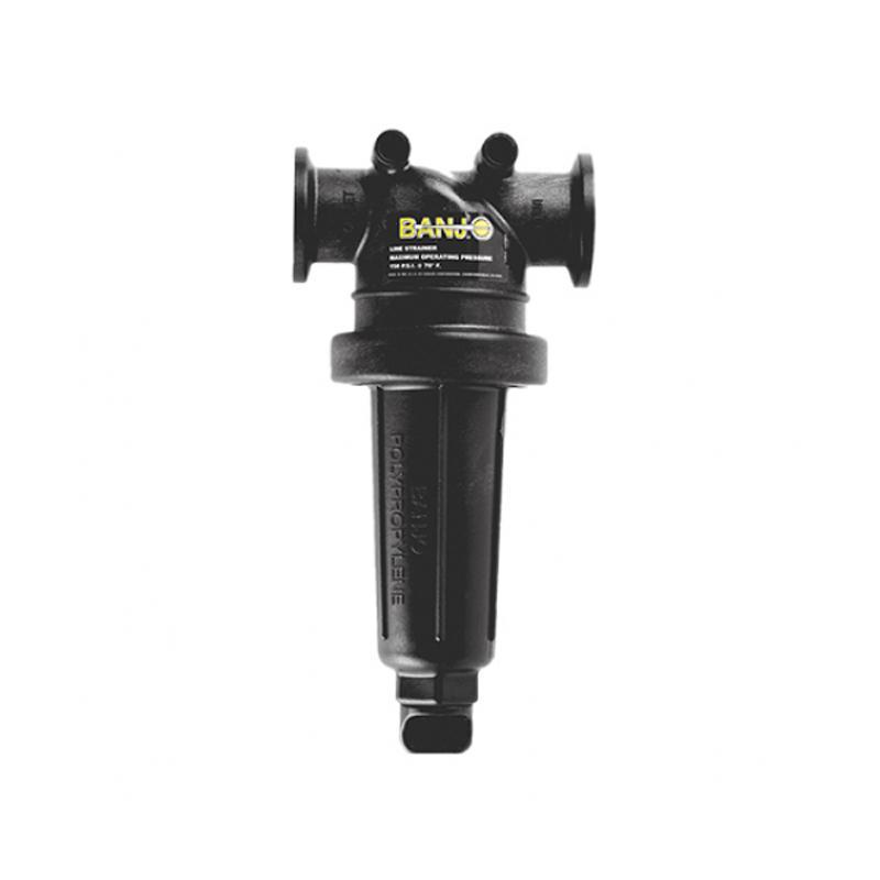 Banjo MLST150-30 - 2" Manifold T Line Strainer with 30 Mesh Screen & 225 Max PSI-Mid-South Ag. Equipment