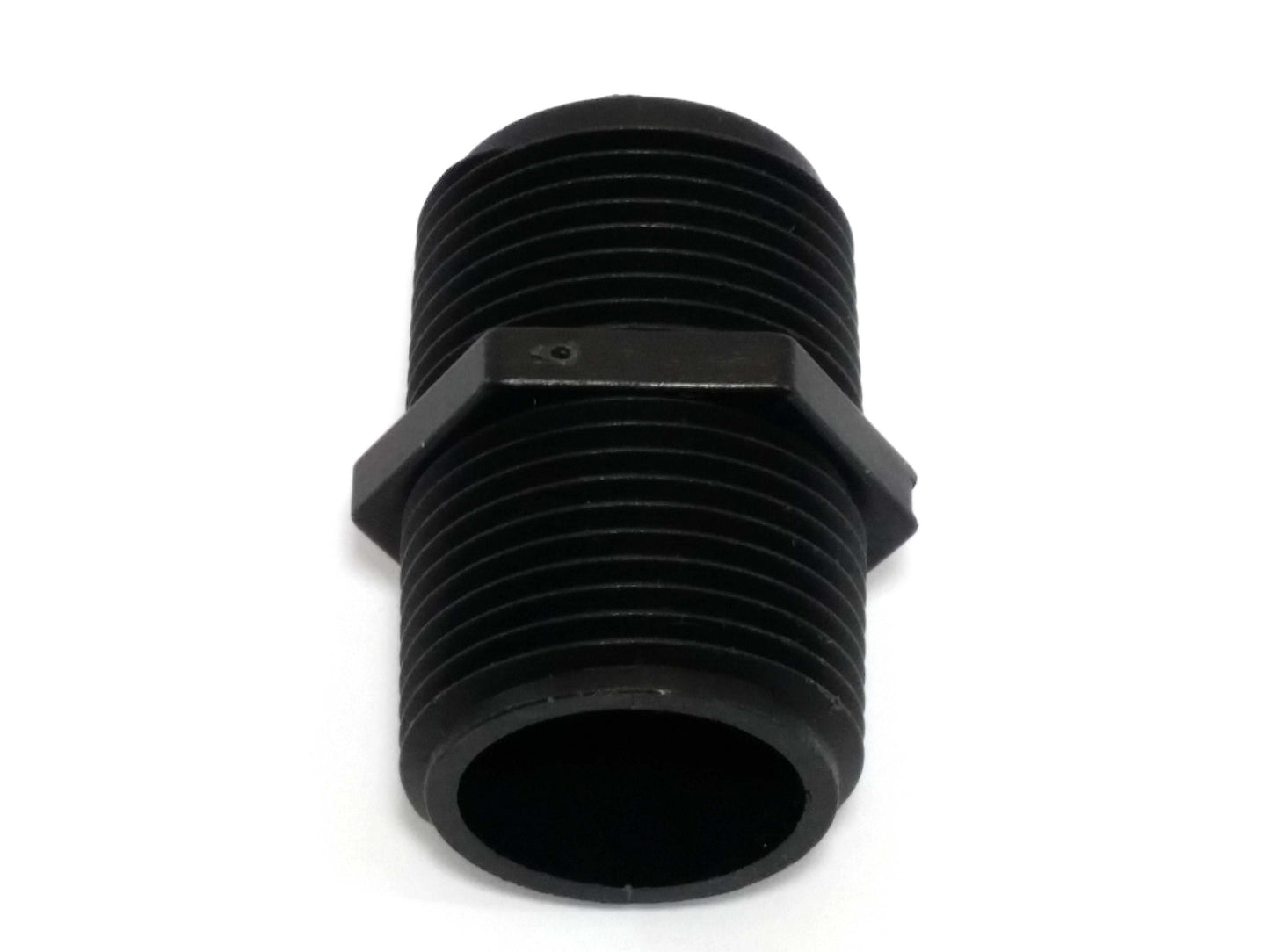 Banjo NIP050-SH - 1/2" Short Poly Pipe Nipple - Schedule 80-Mid-South Ag. Equipment