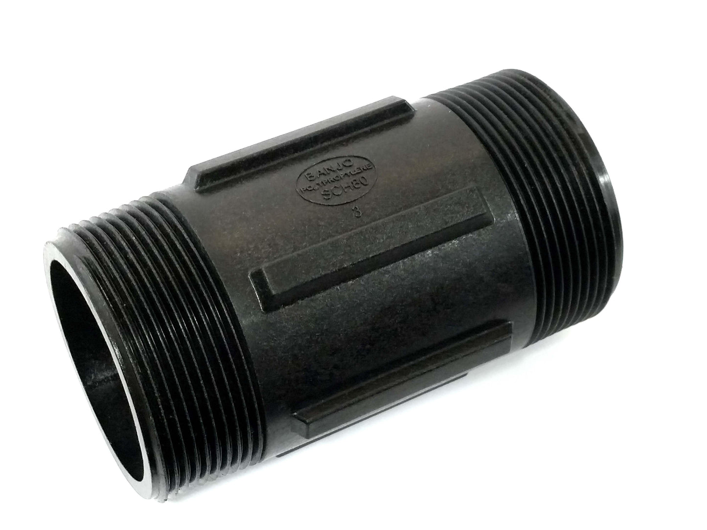 Banjo NIP200-4 - 2" X 4" Poly Pipe Nipple - Schedule 80-Mid-South Ag. Equipment