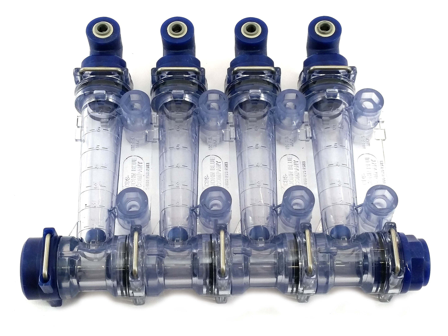 CDS-John Blue VisaGage II - 4 Row Flow Monitors with 1/4" push-connect fitting - SMSS4-PE14-Mid-South Ag. Equipment