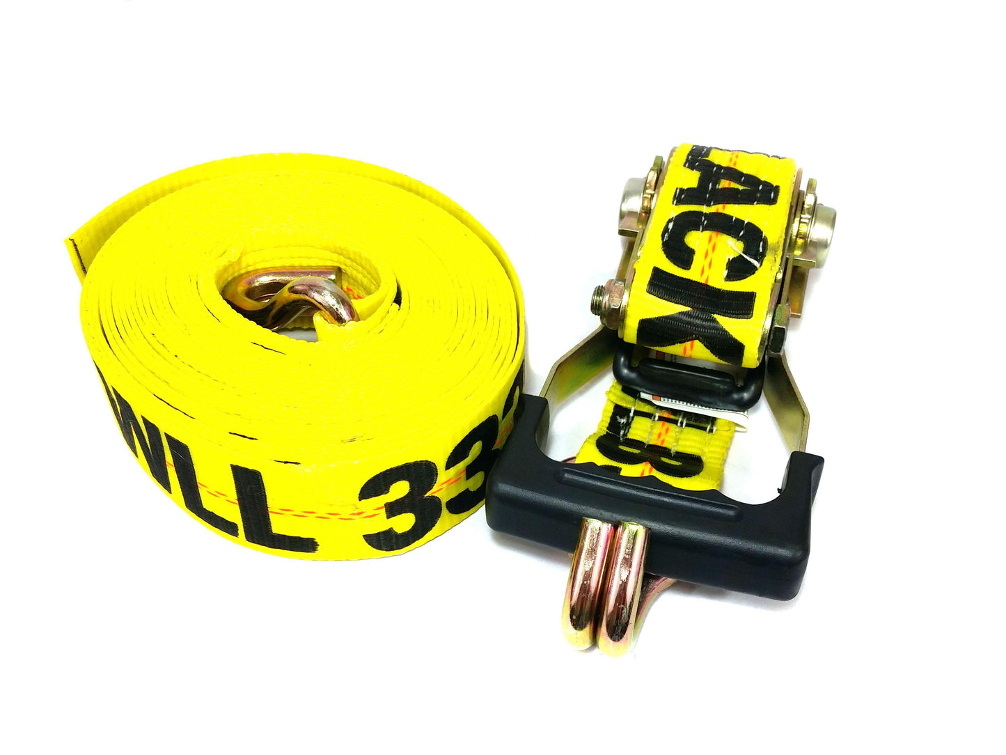 Heavy Duty Ratchet Strap - 2" X 27' - Wire Hook-Mid-South Ag. Equipment