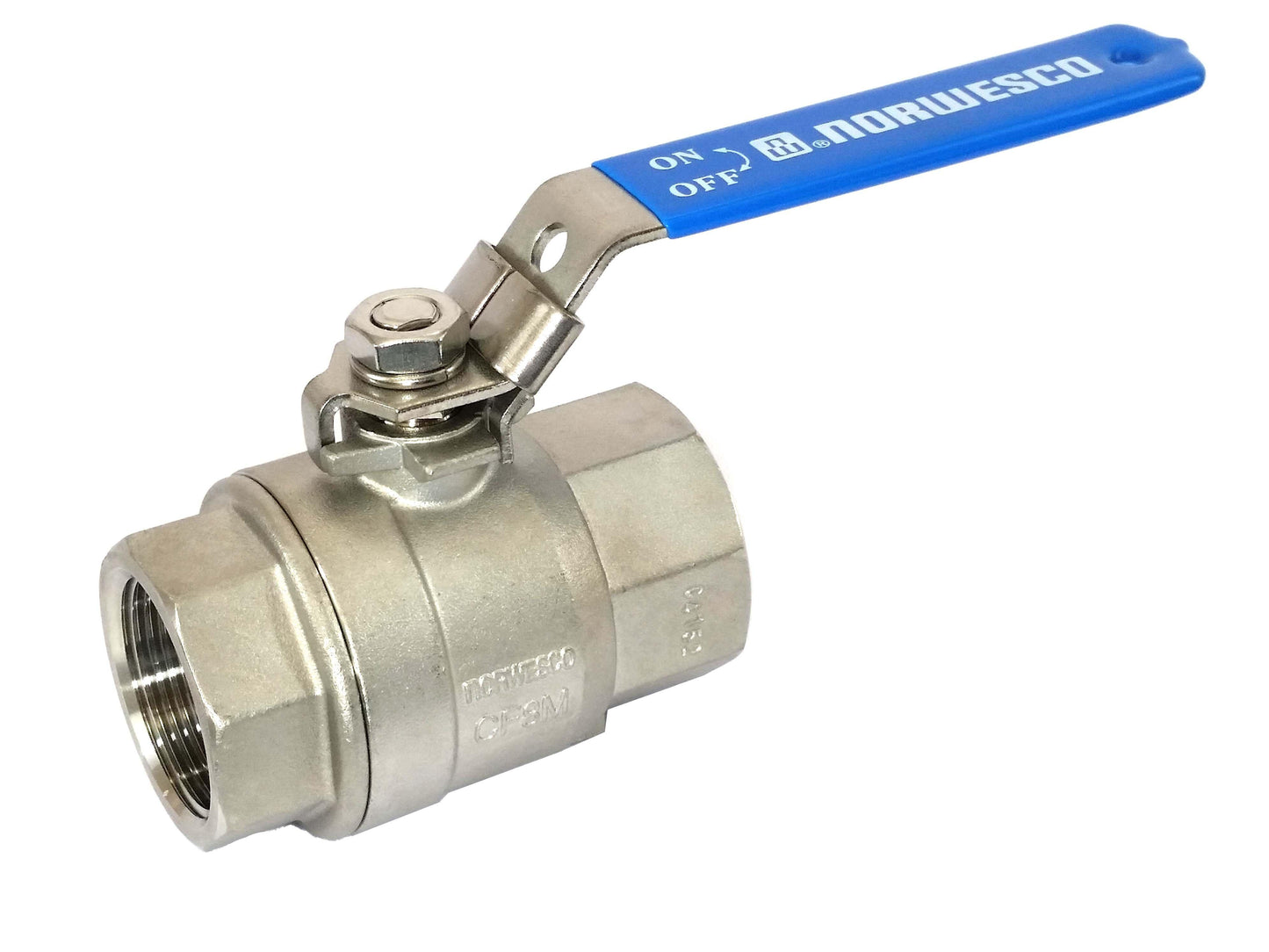 Norwesco 60483 - 1" Full Port Stainless Steel Ball Valve-Mid-South Ag. Equipment