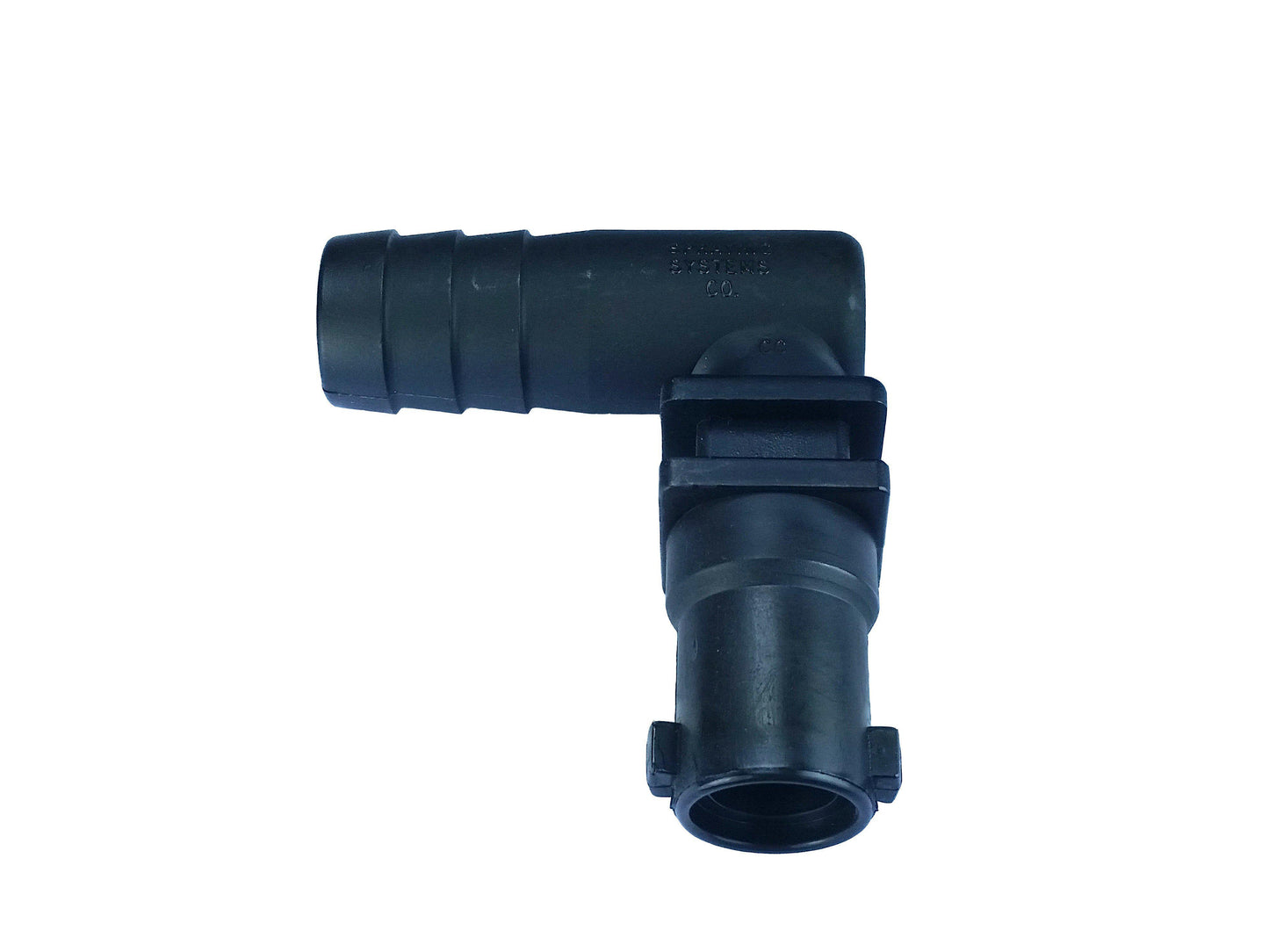 Quick TeeJet Nozzle Body - 18635-111-406-NYB - Single 3/8" Hose Barb - QJ100 Series-Mid-South Ag. Equipment