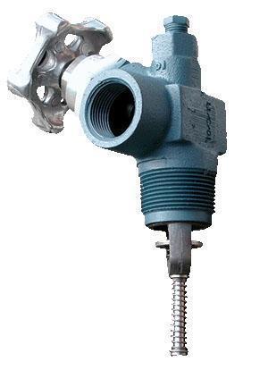 Rego A8017DP - NH3 Liquid Withdrawal Valve -1-1/4" MPT X 1" FPT-Mid-South Ag. Equipment