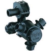 TeeJet - QJ363C-500-1-NYB - 3-Way Nozzle Body - Dry Boom - Single 1/2" Hose-Mid-South Ag. Equipment