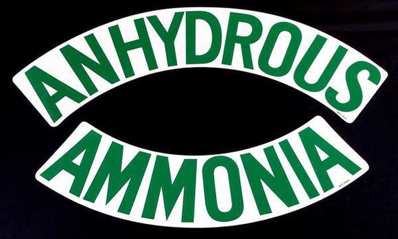Anhydrous Ammonia/Nh3 Decals