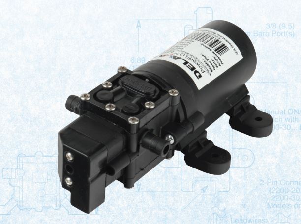 Delavan 2200 Series Diaphragm Pump - 2200-201-SB