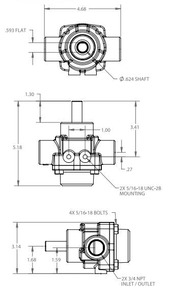 Delavan Roller Pump 4900 Series