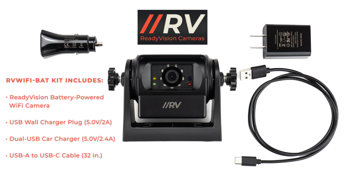 READY VISION CAMERA - RVWIFI-BAT
