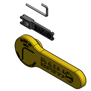 Banjo EVX Valve manual handle - VP30153