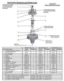 John Blue FD1210 Kit | 115406A - Flow Divider Needle and Seal Kit