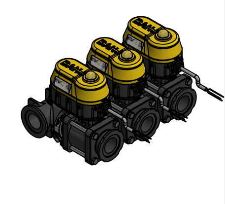 Banjo EVX2 series - 2" NPT & Manifold EVX Electric Valve