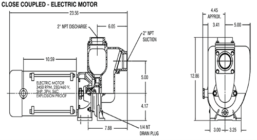 MP Pumps - 2" x 2" Self-Priming Petroleum Pump-Petroleum Pump | shop.MidSouthAg.com