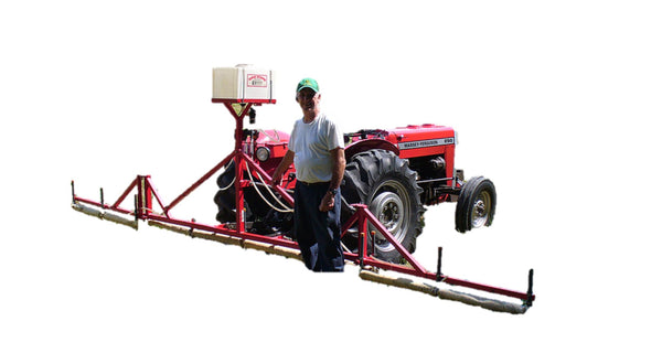 Drift Free Super Sponge Weed Wiper For 3-Point Hitch - Smucker MFG