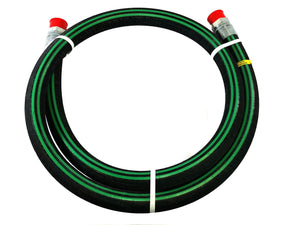 1-1/2" X 8' NH3 Nylon Braid Pre-coupled Hose Assembly - Parker 7262 Series-Mid-South Ag. Equipment