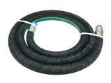 1" X 10' NH3 Nylon Braid Pre-coupled Hose Assembly - Parker 7262 Series-Mid-South Ag. Equipment
