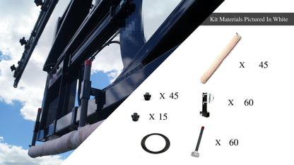 Sprayer Boom Weed Wiper Kits - Drift Free (up to 100ft) - Smucker MFG-SMUCKER MANUFACTURING-Mid-South Ag. Equipment