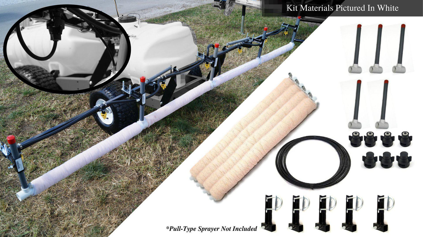 Sprayer Boom Weed Wiper Kits - Drift Free (up to 100ft) - Smucker MFG-SMUCKER MANUFACTURING-Mid-South Ag. Equipment