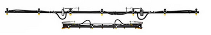 12 Ft. Spray Pattern Boom (20 In. Spacing)-F/S MFG-Mid-South Ag. Equipment