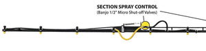 18 Ft. Spray Pattern Boom (20 In. Spacing)-Mid-South Ag. Equipment