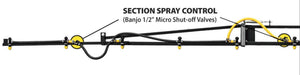 20 Ft. Flex Spray Pattern Boom (20 In. Spacing)-Mid-South Ag. Equipment