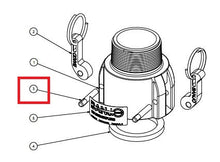 Banjo Camlock Retaining Pin - 200P