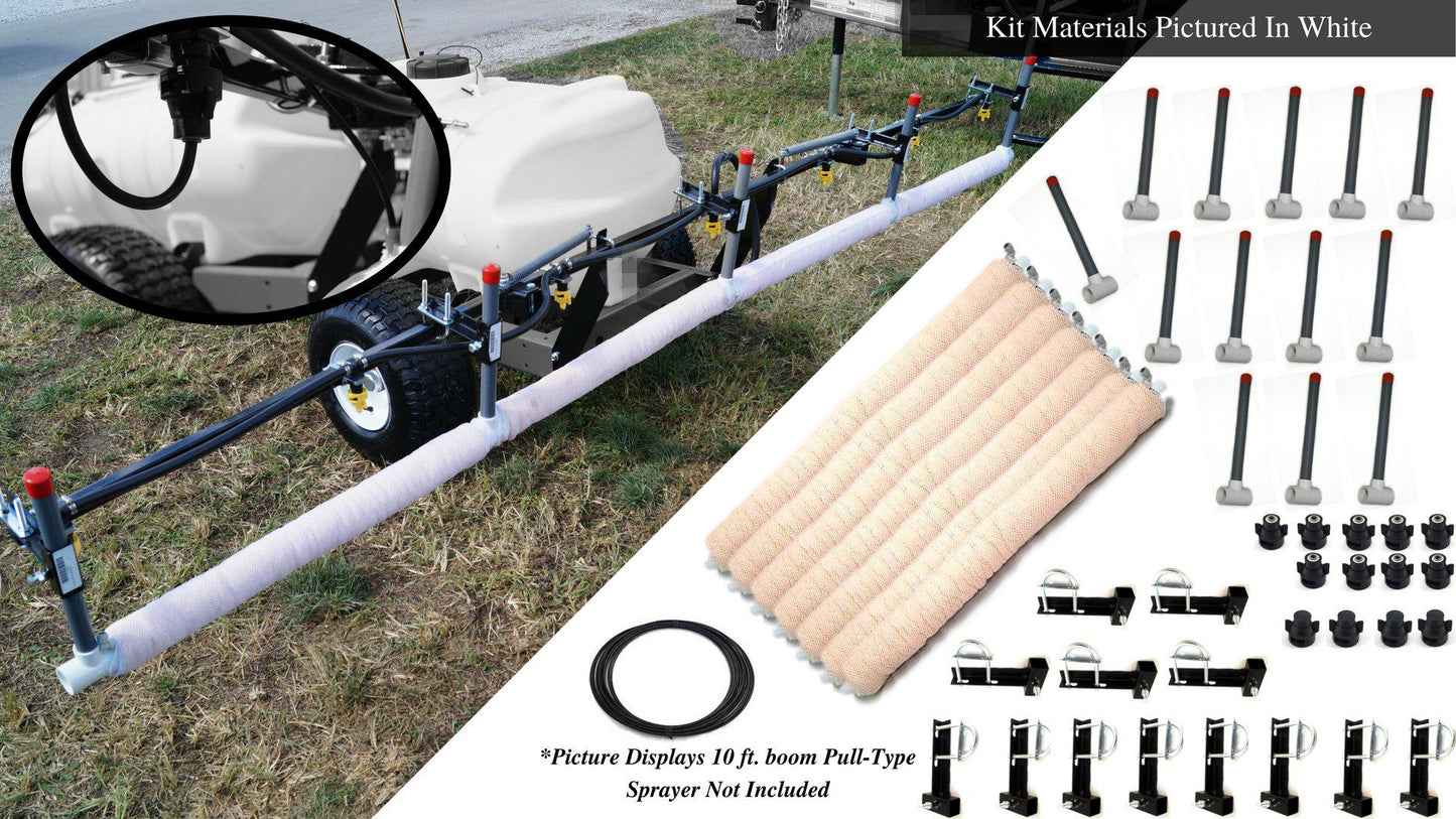 Sprayer Boom Weed Wiper Kits - Drift Free (up to 100ft) - Smucker MFG-SMUCKER MANUFACTURING-Mid-South Ag. Equipment