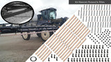 Sprayer Boom Weed Wiper Kits - Drift Free (up to 100ft) - Smucker MFG-SMUCKER MANUFACTURING-Mid-South Ag. Equipment