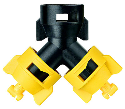 Turbo TeeJet Duo - Dual Polymer Flat Fan Spray Tips-Dual Polymer Flat Fan Spray Tips | shop.MidSouthAg.com