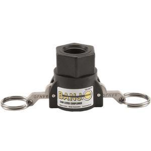 Banjo 050D - 3/4" Female Coupler x 1/2" Female Thread with 300 Max PSI-BANJO-Mid-South Ag. Equipment