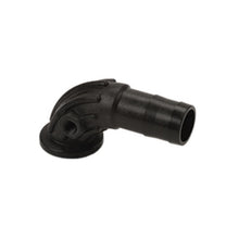 Banjo 1" Full Port Flange x 1 1/4" Hose Shank Sweep with 1/4" Gauge Port-Mid-South Ag. Equipment