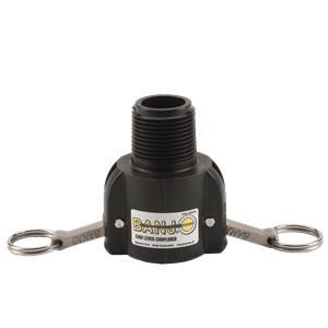 Banjo 100B - 1" Female Coupler x 1" Male Thread with 300 Max PSI-BANJO-Mid-South Ag. Equipment