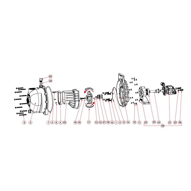 Banjo 12055E - Adapter Shaft-Mid-South Ag. Equipment