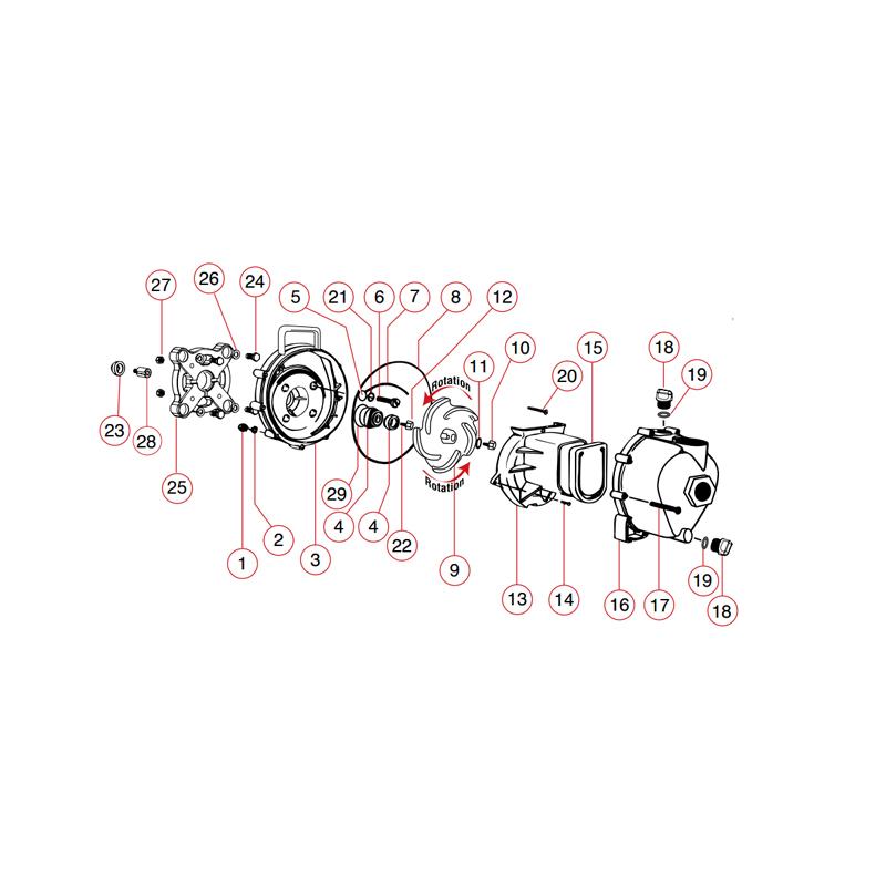 Banjo 12717V - Screw Head FKM O-Ring-Mid-South Ag. Equipment
