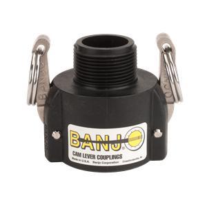 Banjo 150125B - 1 1/2" Female Coupler x 1 1/4" Male Thread with 300 Max PSI-BANJO-Mid-South Ag. Equipment