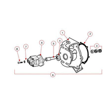 Banjo 17600A - Hydraulic Motor Conversion Assembly-Mid-South Ag. Equipment