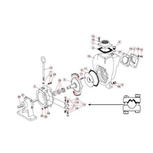 Banjo 18023-1.125 - 1 1/8" Impeller & Drive Shaft for Electric Motor-Mid-South Ag. Equipment