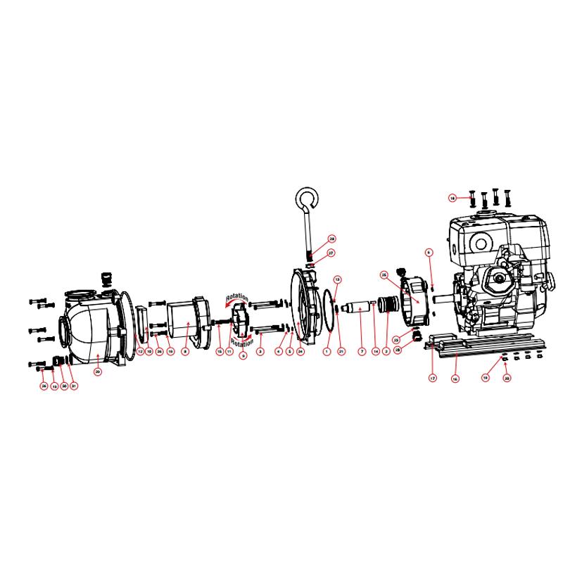 Banjo 18135A - Z-Rail-Mid-South Ag. Equipment