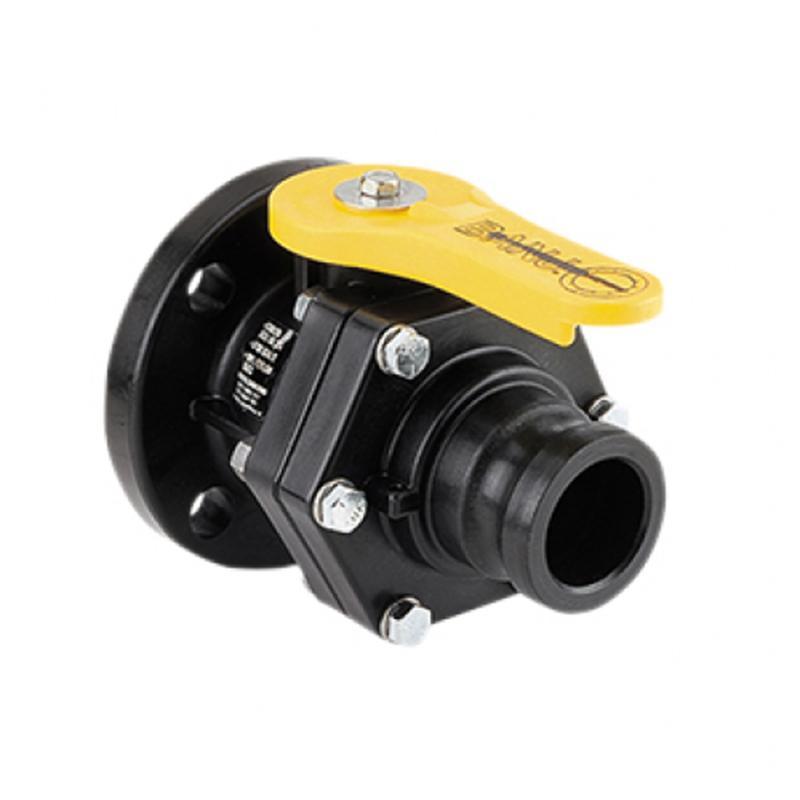 Banjo 2" Full Port Bolted Ball Valve with Male Adapter x 2" ANSI Flange-Mid-South Ag. Equipment